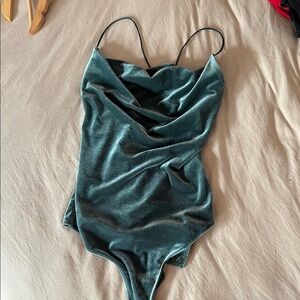 Abercrombie & Fitch Teal bodysuit